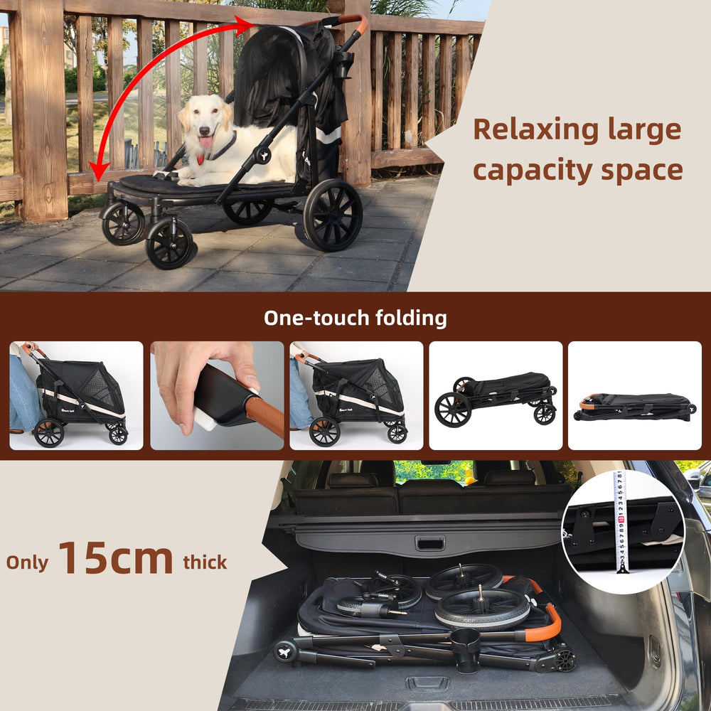 Totoro Ball stroller removable cushion provides easy cleaning and comfort.