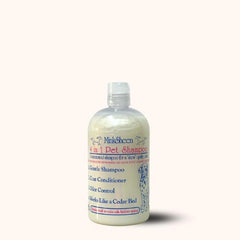 Touch of Mink Minksheen shampoo bottle front, gentle dog grooming solution.