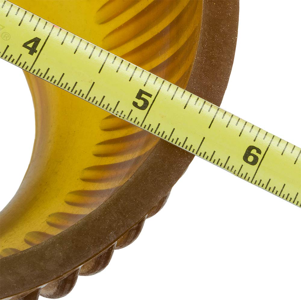 Tough 1 XL thick gum rubber bell boot open-top design facilitates pulling on
