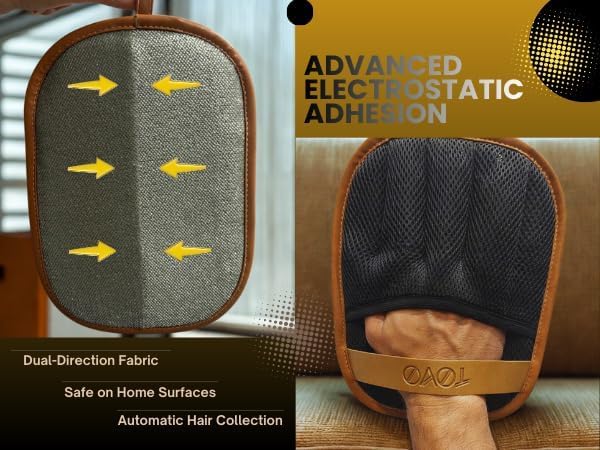 Tovo Prime gloves with storage bag; keeps cleaning gear organized.