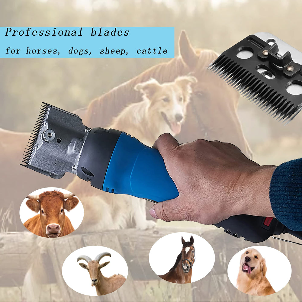 Towiac copper-wire motor provides durable, consistent power for long grooming sessions.