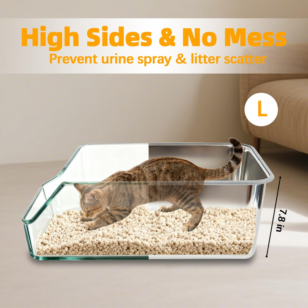 TownTime jumbo steel surface resists sticking for quick cleaning and odor control.