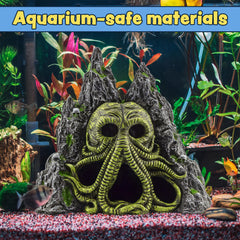 Close-up of tentacles on Toy Vault Cthulhu cave highlights eerie Lovecraftian detail.