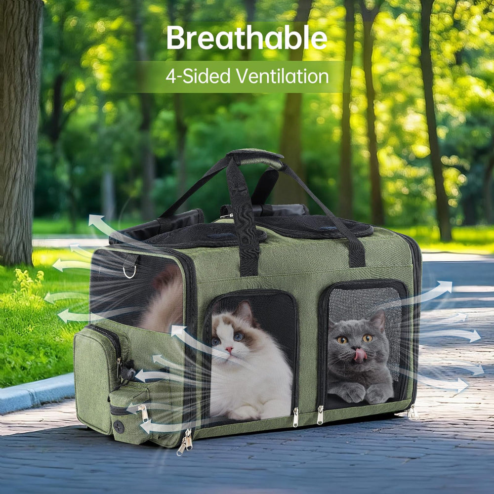 TOYSBOOM cat carrier foldable design saves storage space