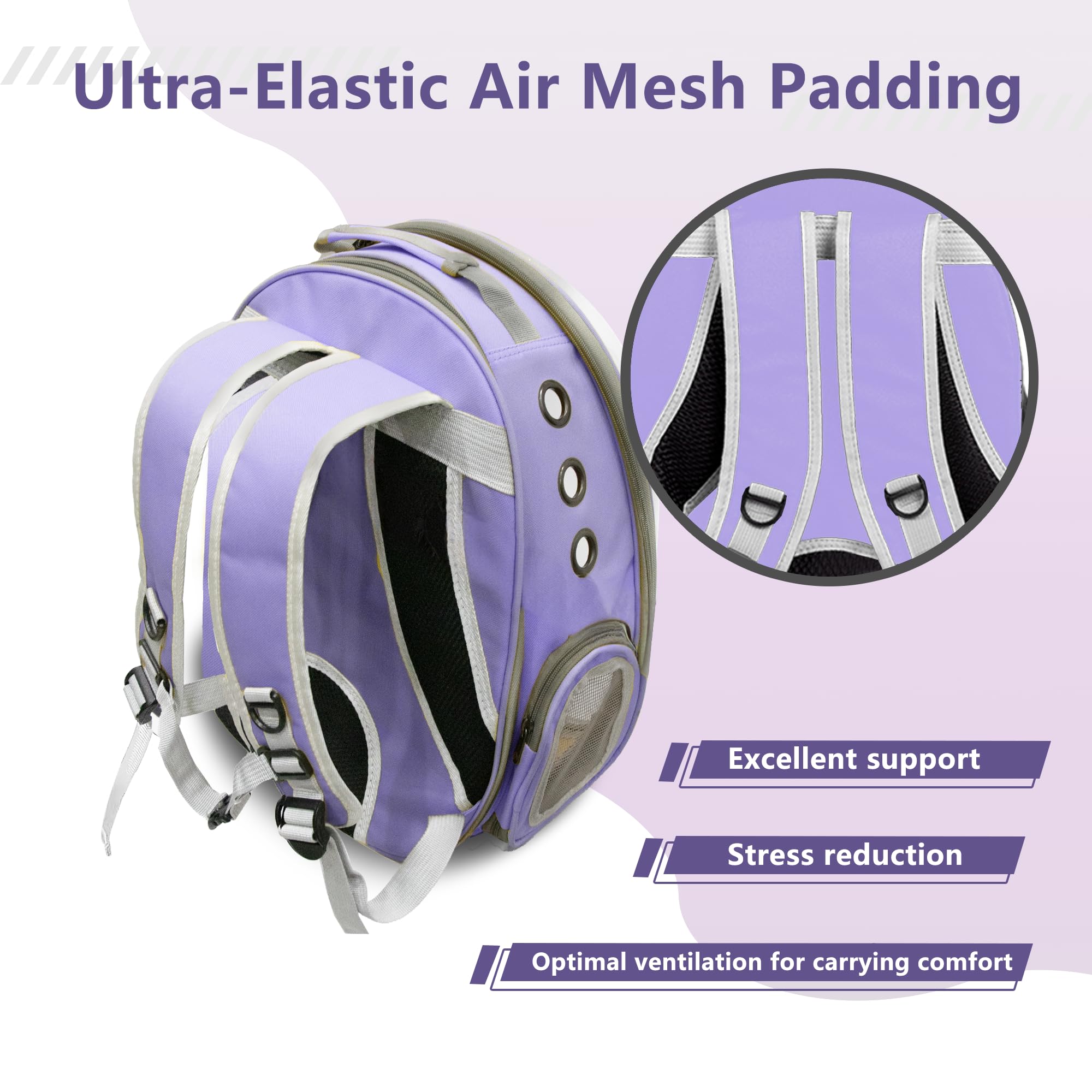 TOYSINTHEBOX padded shoulder straps provide comfortable carrying.