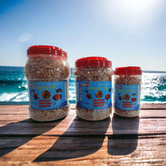 toyuto floating pellets from the krill shrimp mix for surface feeding