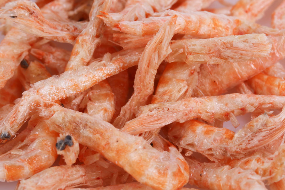 toyuto premium krill-shrimp mix in arowana tank emphasizes protein support