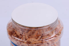 toyuto premium krill-shrimp mix floating pellets demonstrating easy portioning