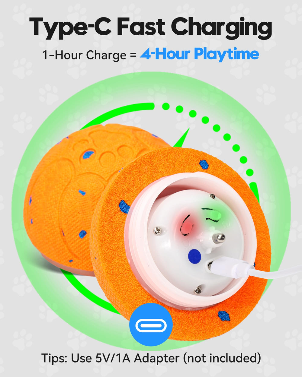 TOZZWAIG durable bounce-absorbing design endures lively indoor play