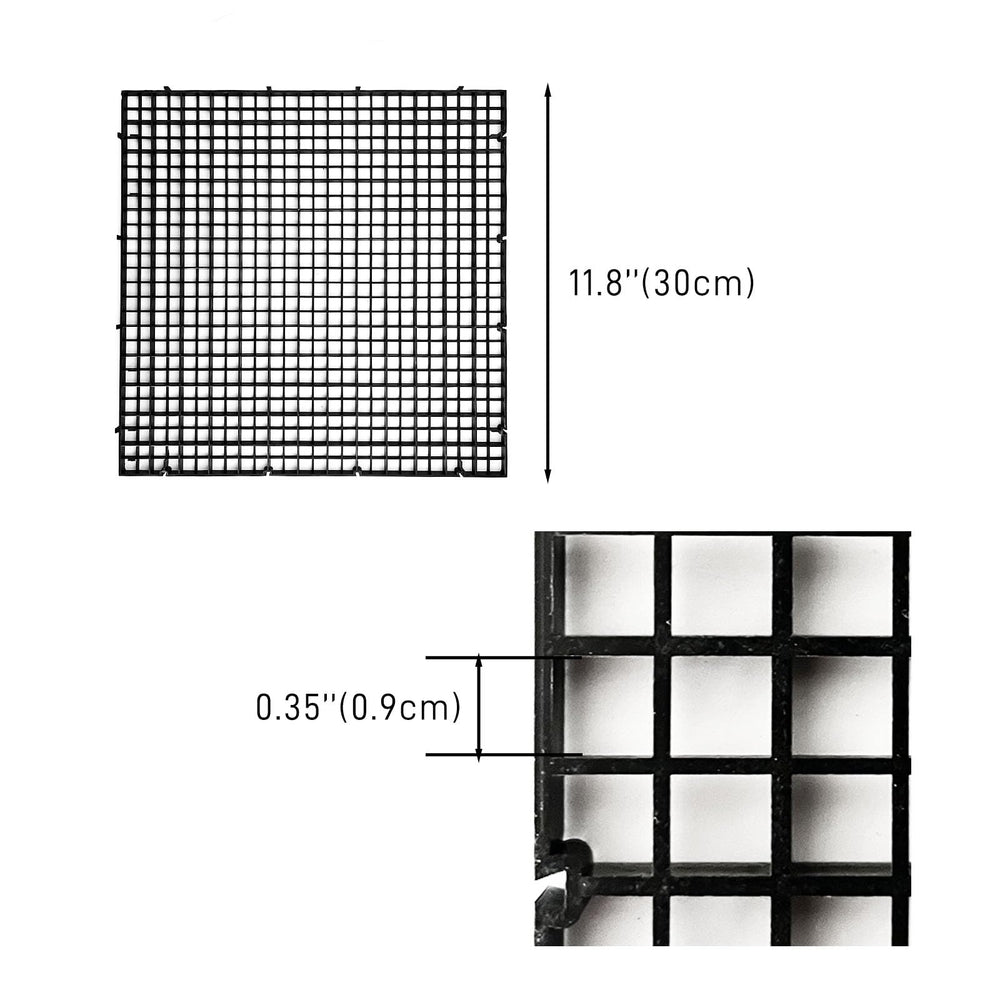 TQDXZA divider panel demonstrates easy cut design for flexible tank fitting.