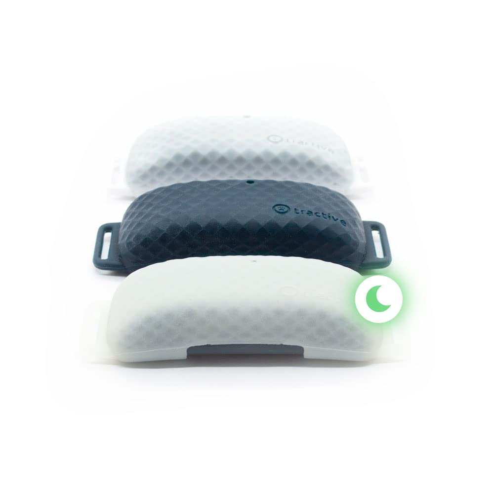 Tractive CAT 4 glow-in-the-dark attachment improves visibility during dusk and dawn.