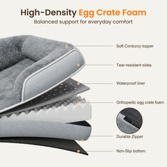 TRAHOME removable cover enables quick machine washing.
