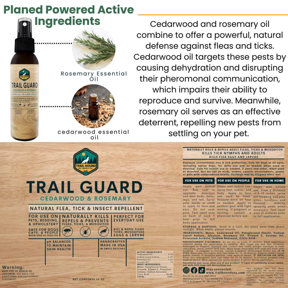 Trail Guard 3-in-1 pest control for home and yard.