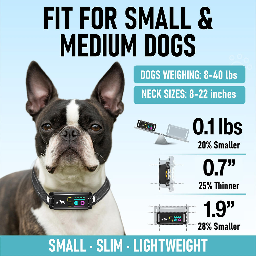 TrainTail Five Sensitivity Levels tailor training to your dog.