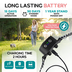 TrainTail two-pack bark collar kit ideal for multi-dog households and travel.