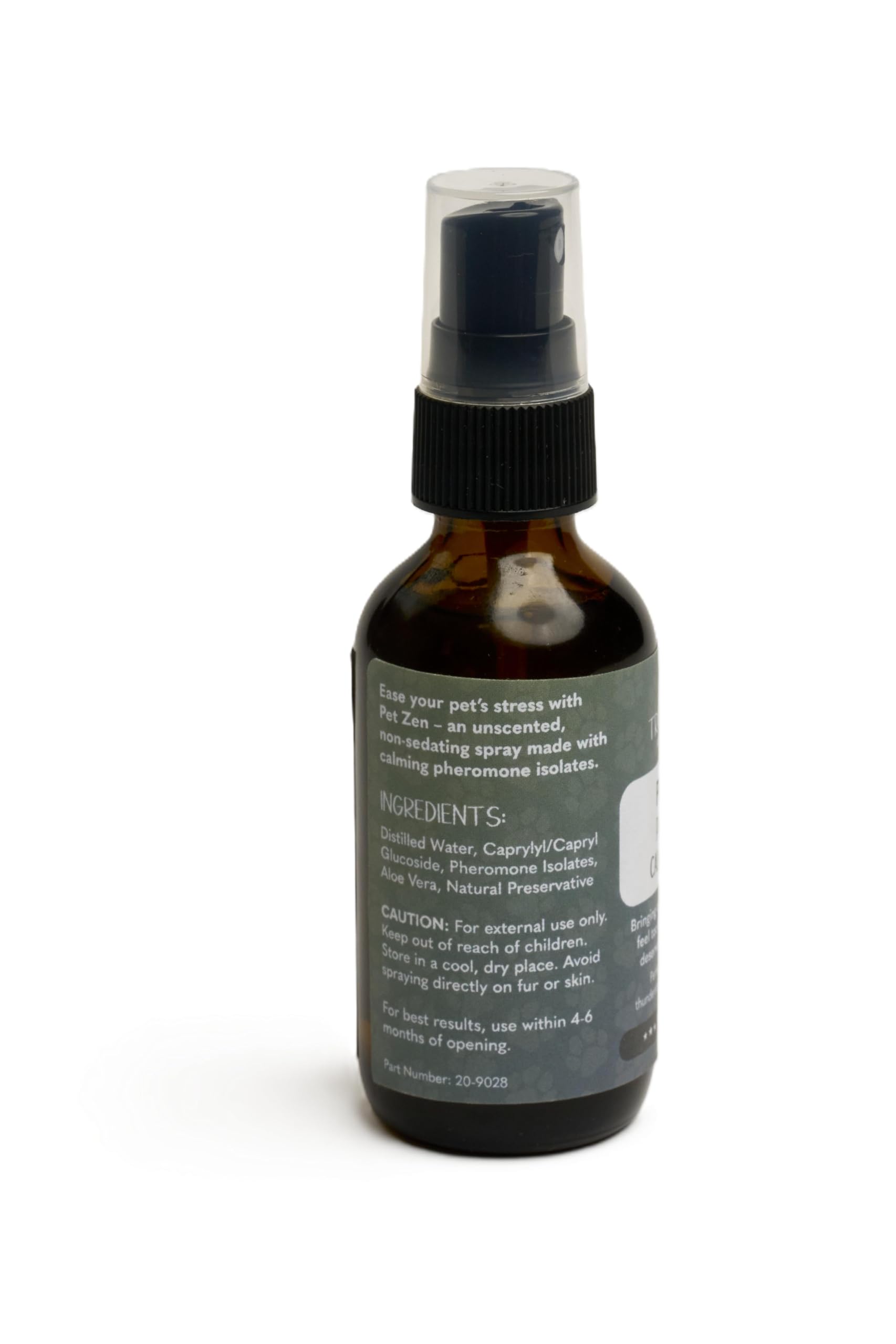 Tranquil Tails Pet Zen spray for travel keeps dogs relaxed on journeys