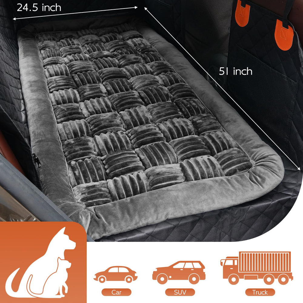 Tranquitas mat fits most vehicles for quick setup.