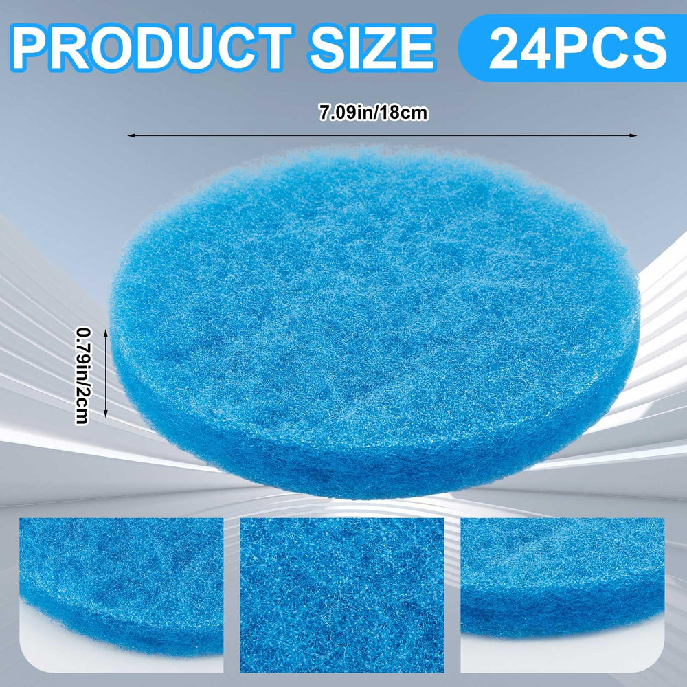 Tranqun pad being installed in fx4 filter improves filtration efficiency.