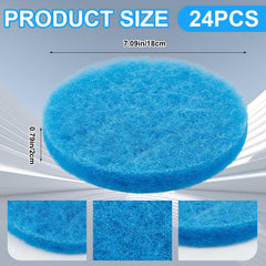Tranqun pad being installed in fx4 filter improves filtration efficiency.