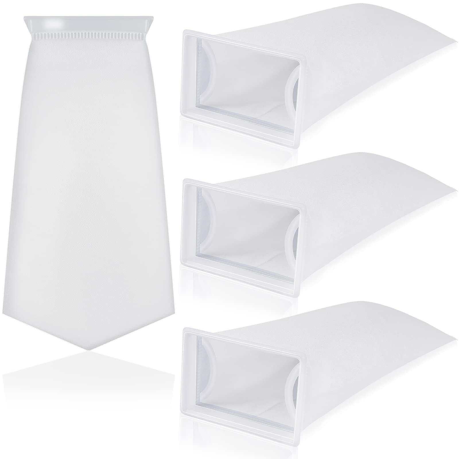 Tranqun rectangle filter sock 200um close-up for debris capture