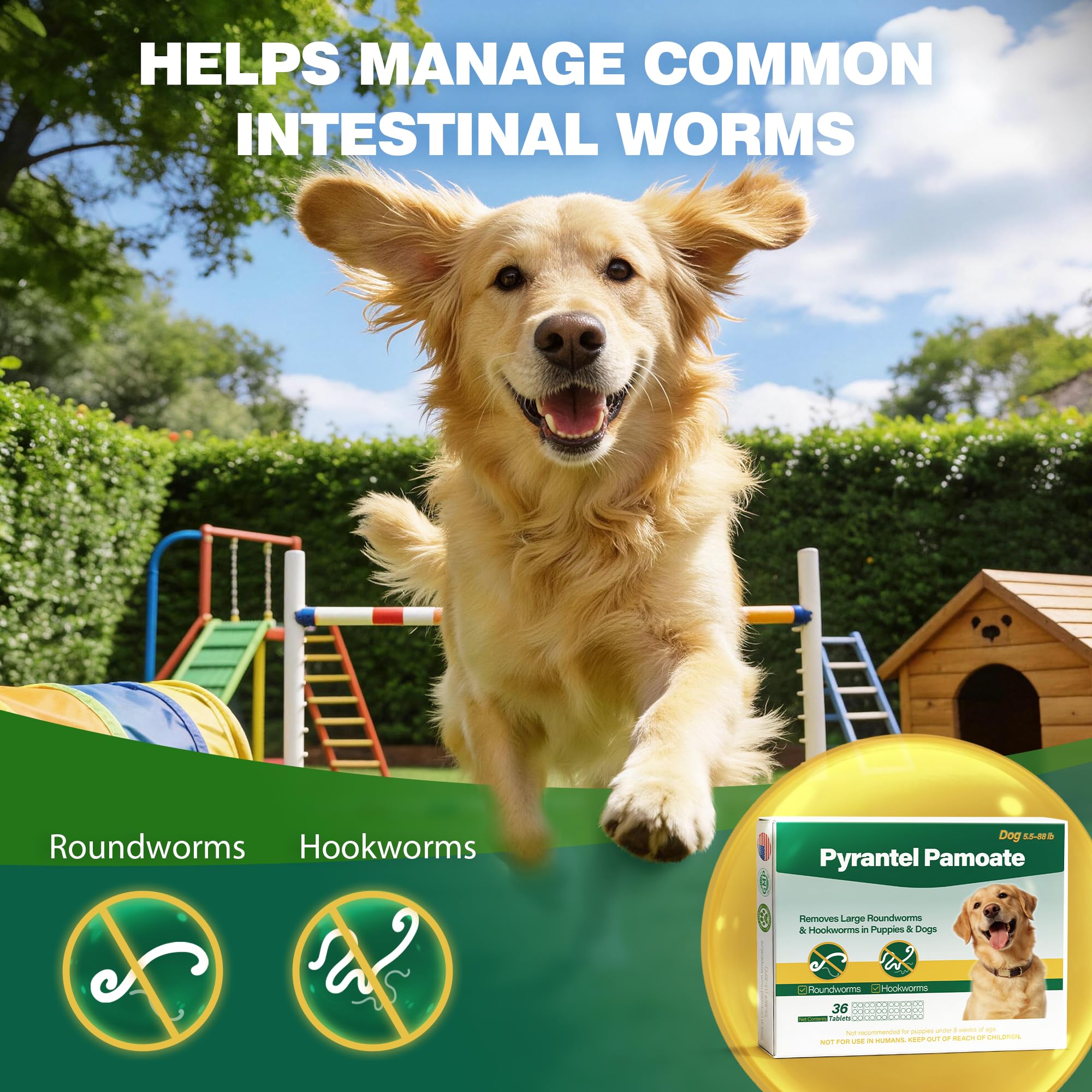 TravelMaster dog dewormer easy-dosing chews for stress-free administration.