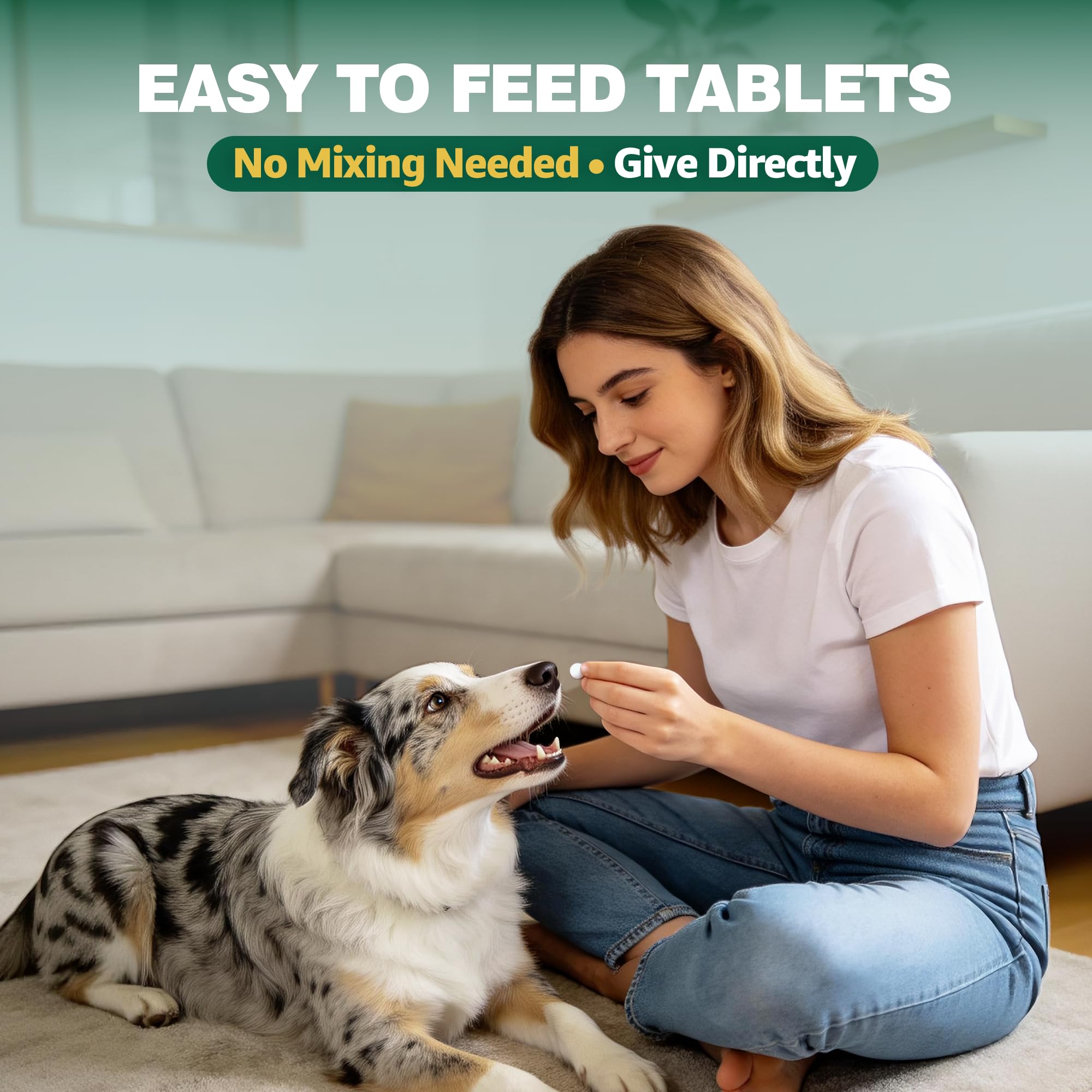 TravelMaster dog dewormer gentle-formula designed for sensitive stomachs.