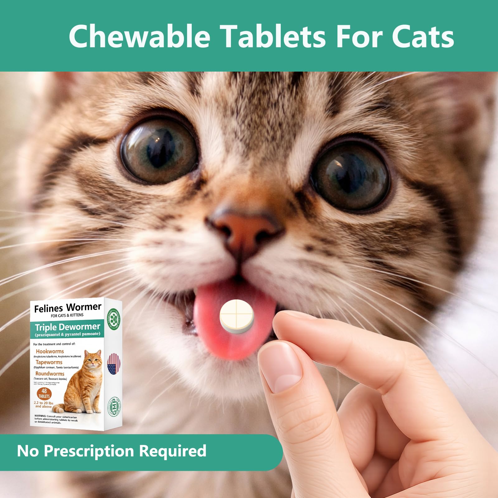 TRAVELMASTER tablets ready to mix with food for convenient dosing.