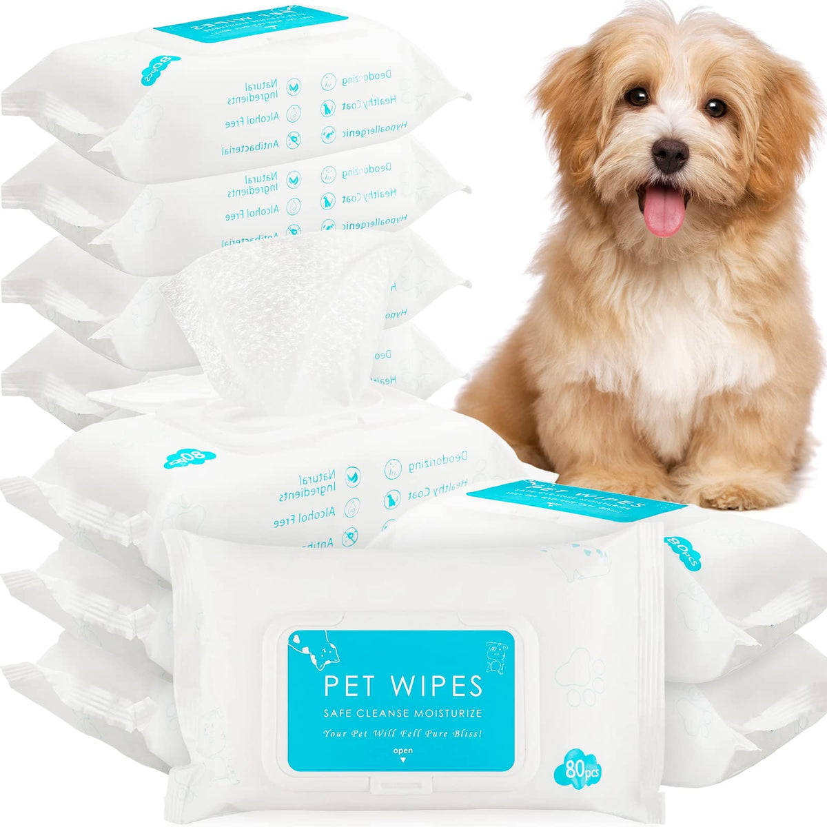Treela dog wipes clean paws after outdoor play for quick mess relief.