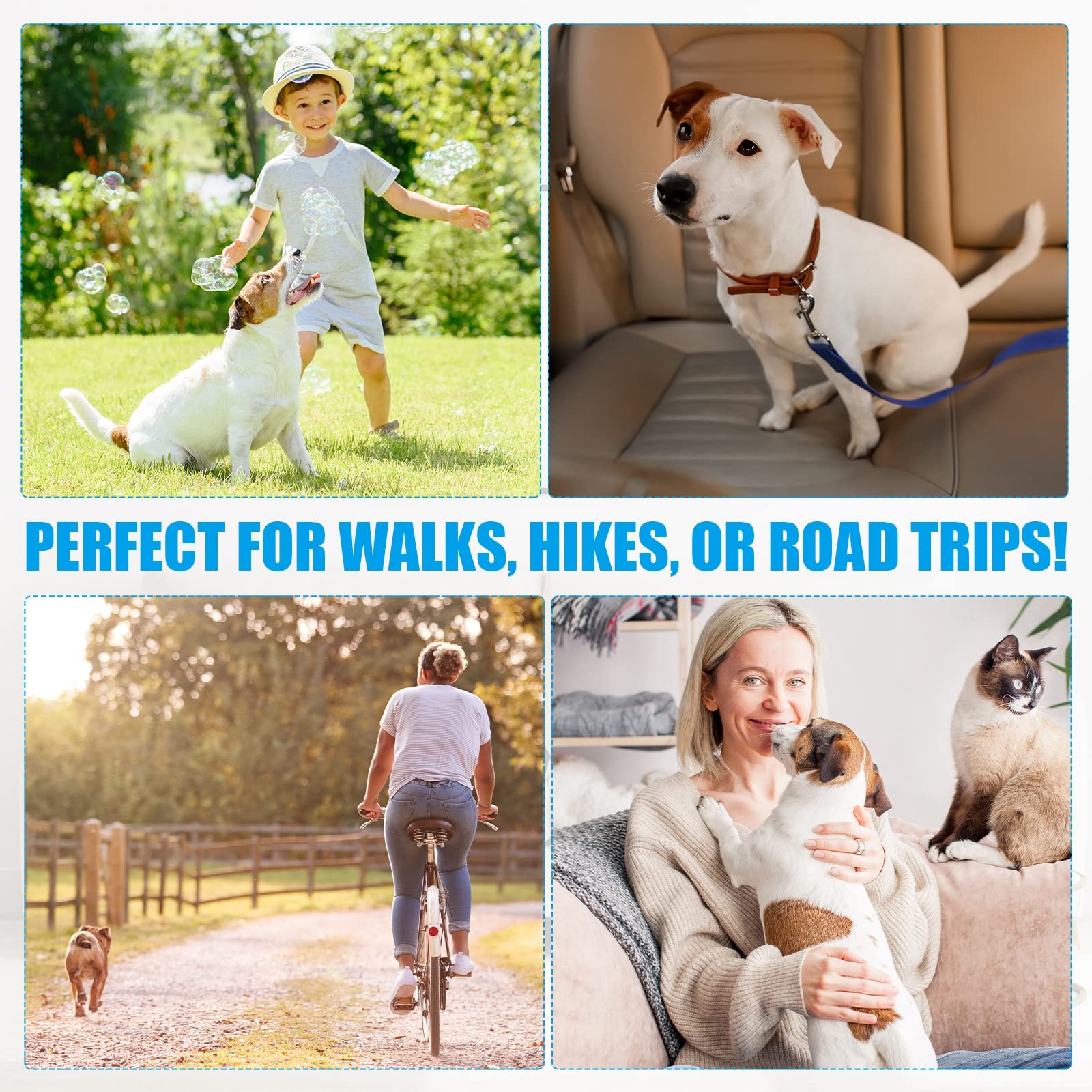Treela dog wipes come in a travel-friendly pack for easy cleanup on the go.