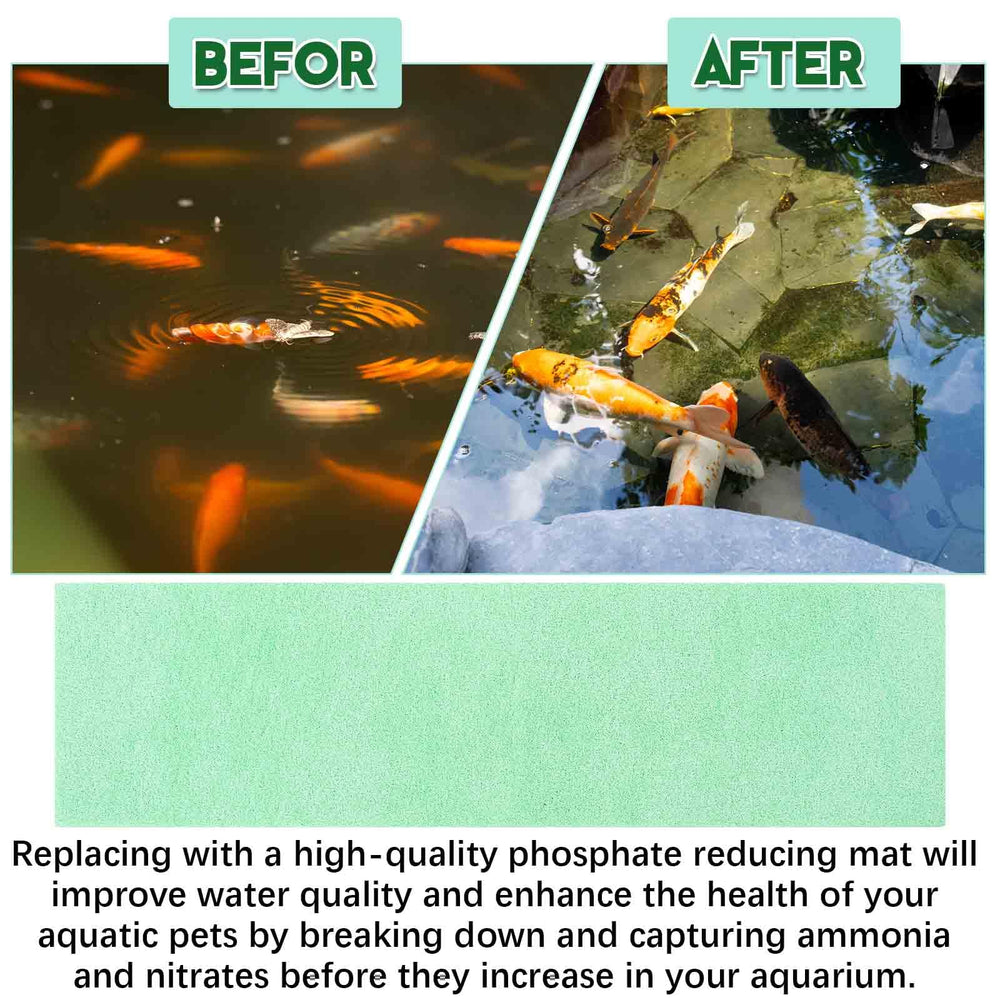 Treela pad works with other media for a comprehensive filtration solution.