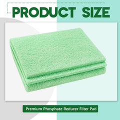 Treela phosphate reducer filter pad in water flow maintains clear water and removes debris.