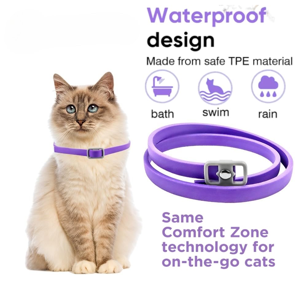 Trendy Hub cat calming collar in a multi-cat pack for shared calm benefits