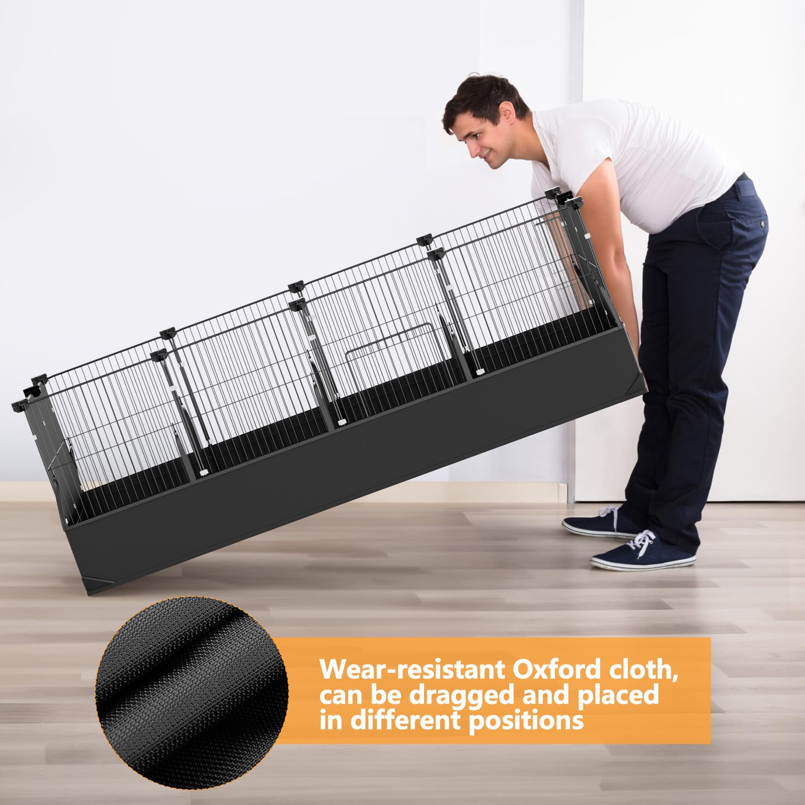 Tresbro liner paired with C&C grids for flexible habitat configurations