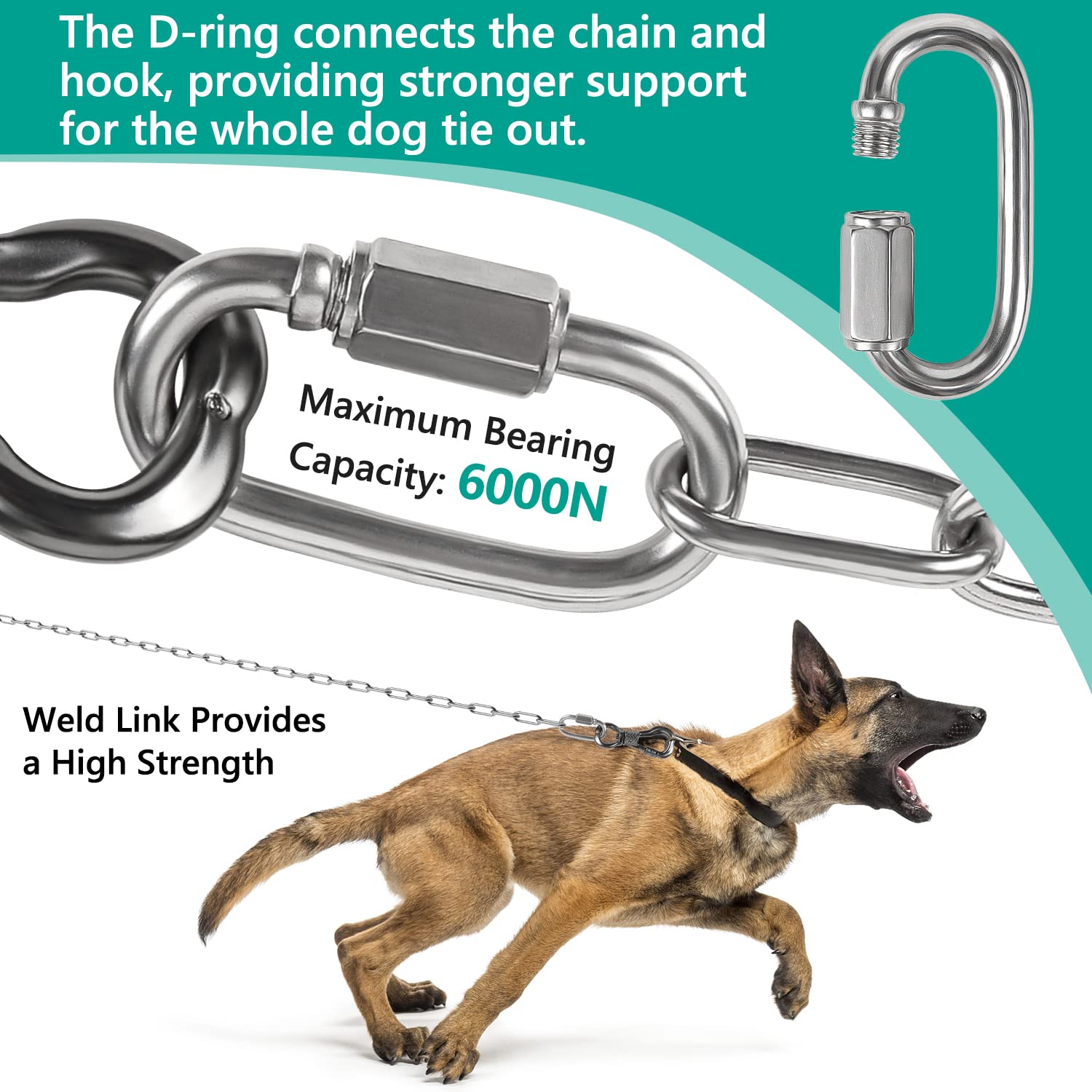 Tresbro rotatable bone-shaped hook close-up showing tangle-free design