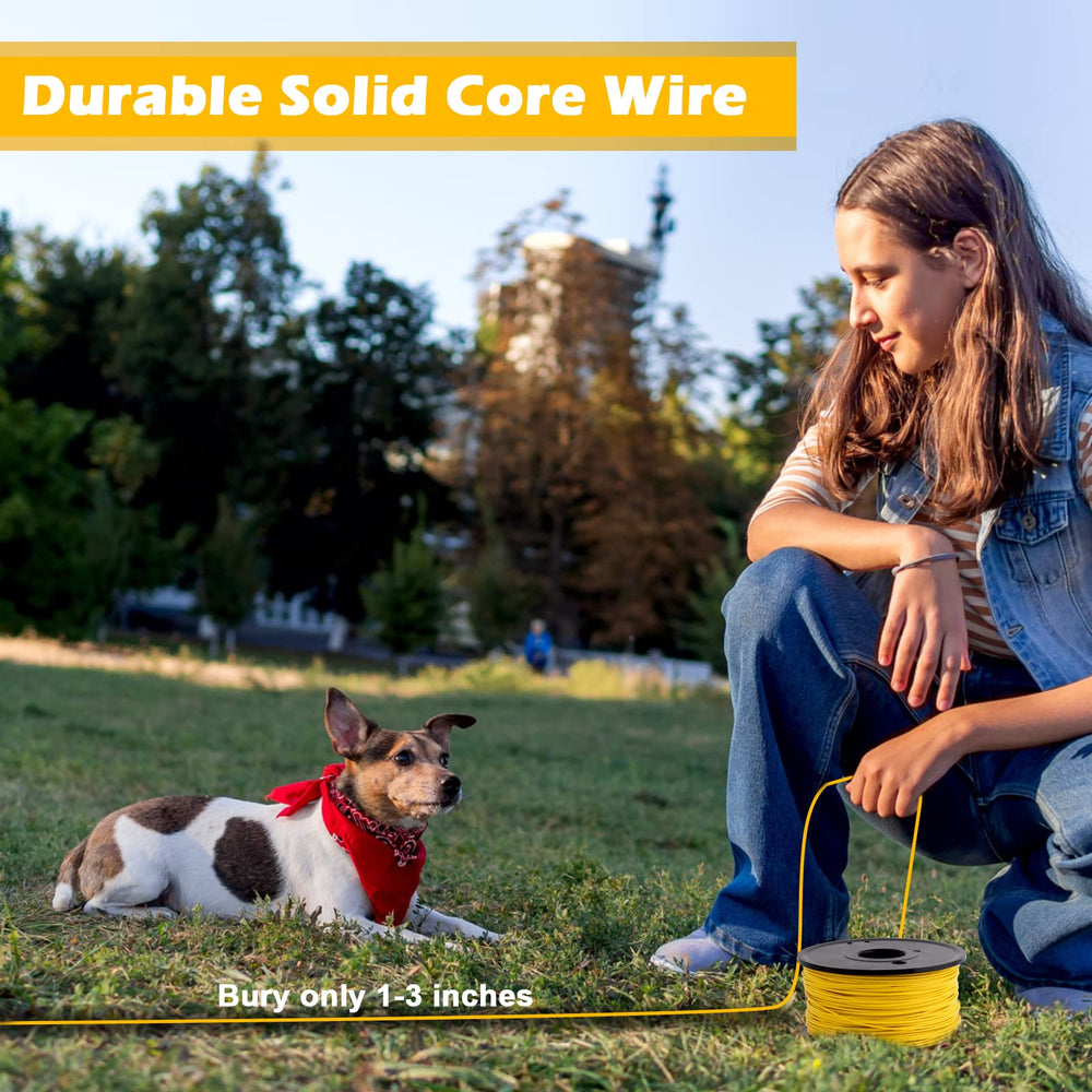 TRESSON bury wire 1-3 inches deep for simple installation