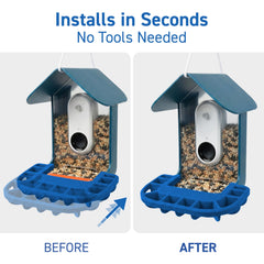 Outdoor silicone resists sun and cold for year-round use.