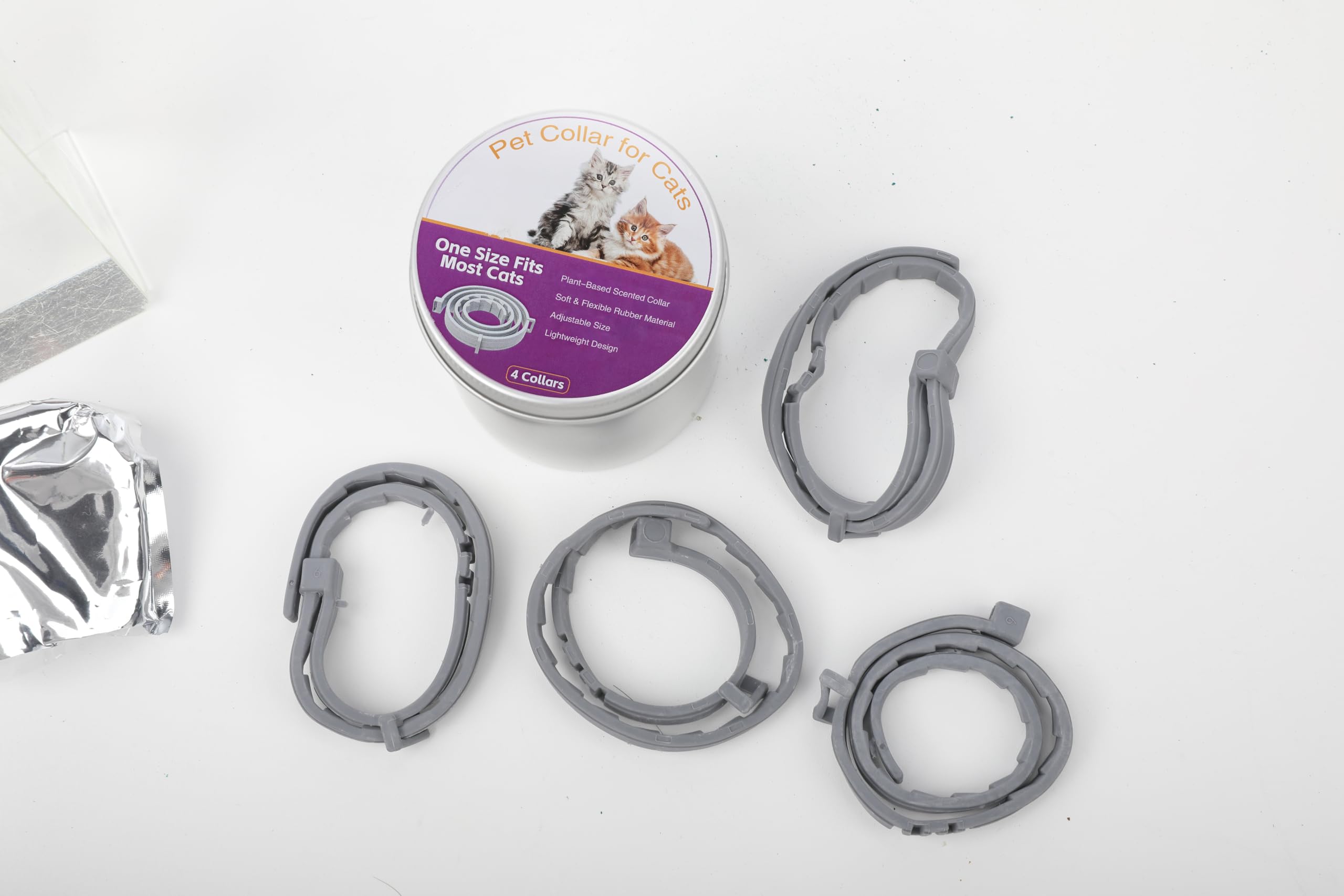 Cleanable Trihood collar keeps your cat comfortable after outdoor activity