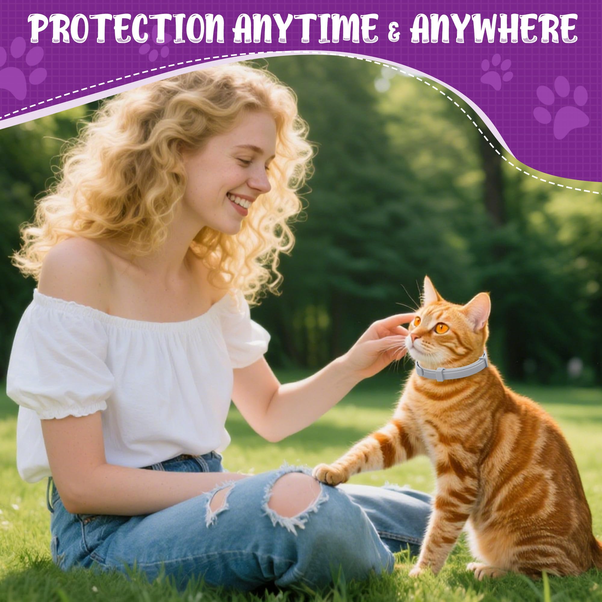Lightweight Trihood collar designed for easy movement during play
