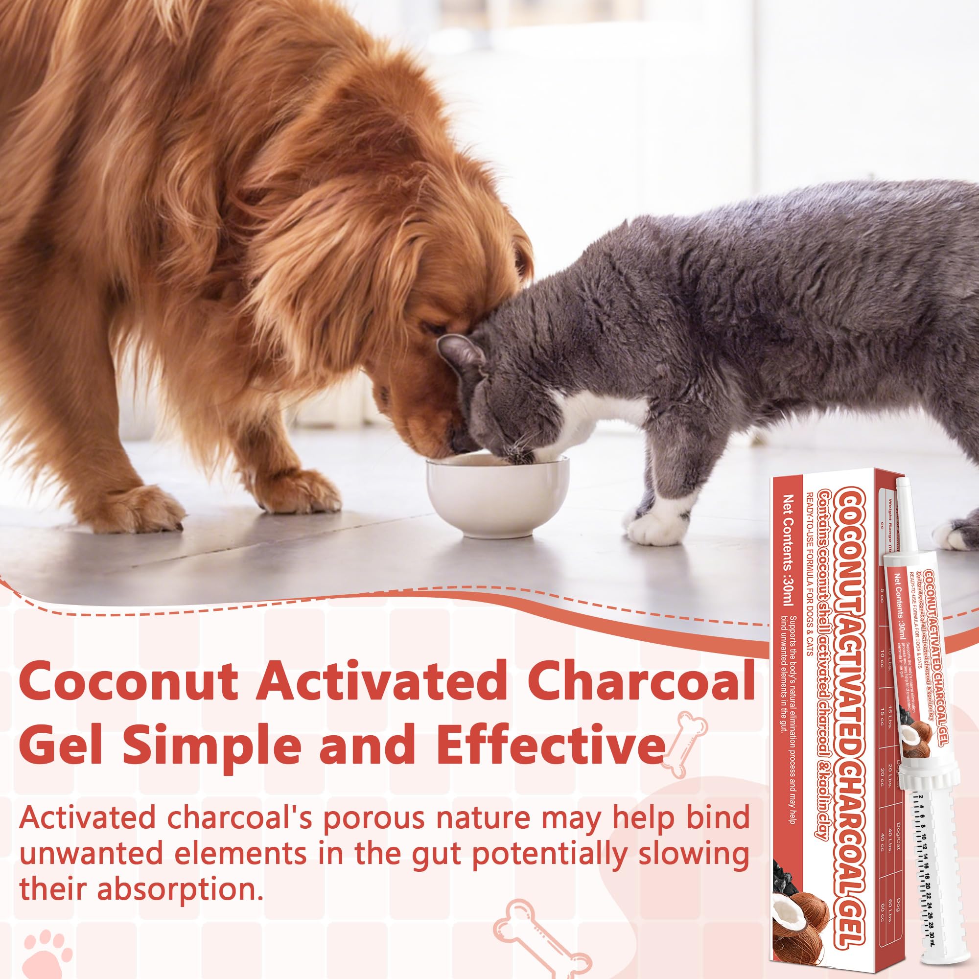 Closeup of Trihood charcoal paste tube showing easy-to-use packaging
