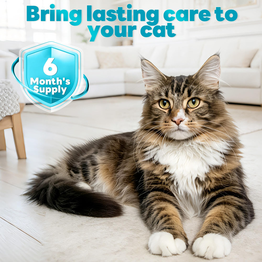 Trihood cat topical bottle and tip highlights user-friendly dosing.