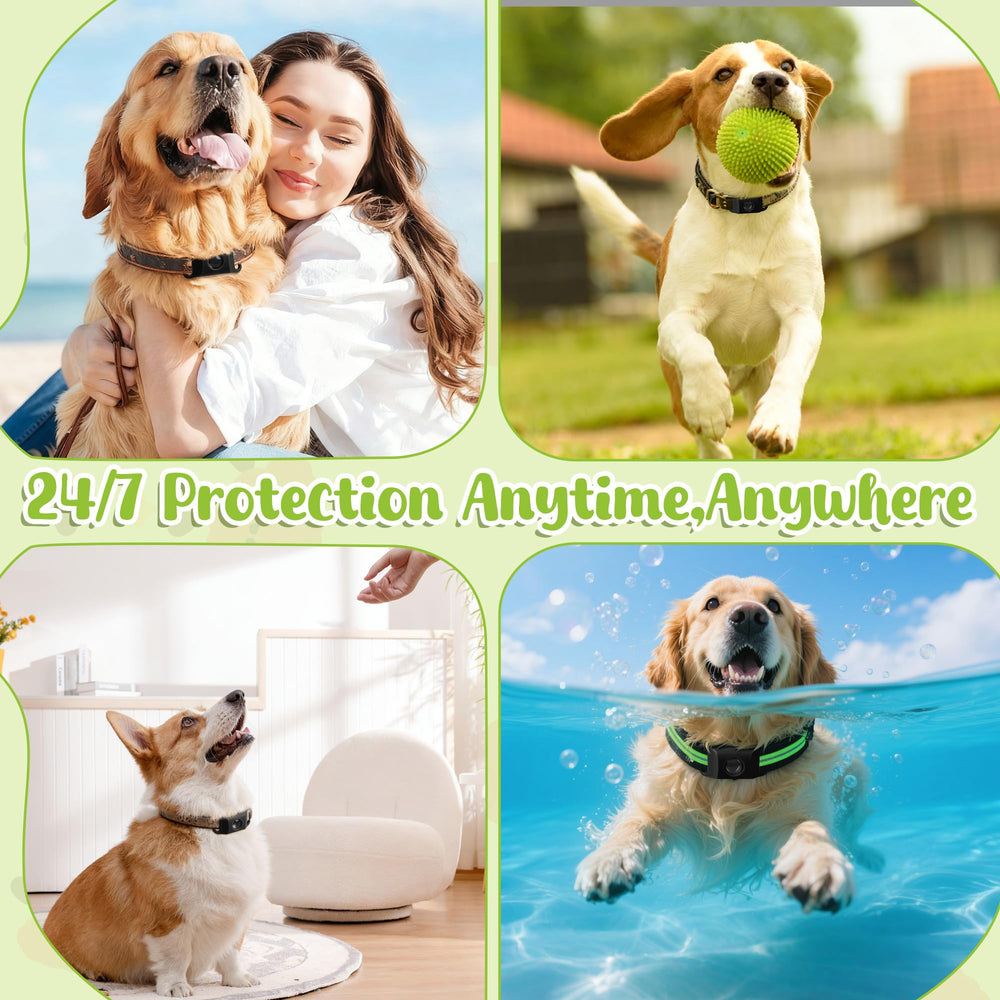 Trihood easy collar attachment, quick to attach with collar not included.