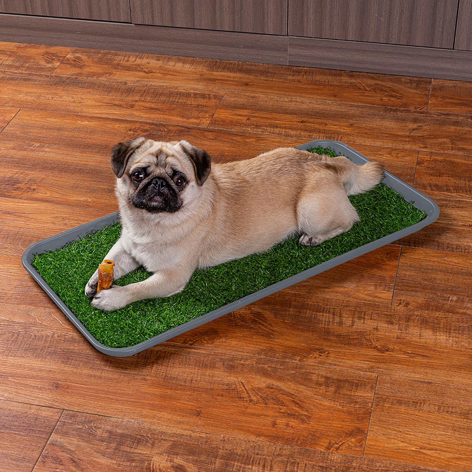 Trimate boot tray cleans easily with water and cloth after a muddy day.