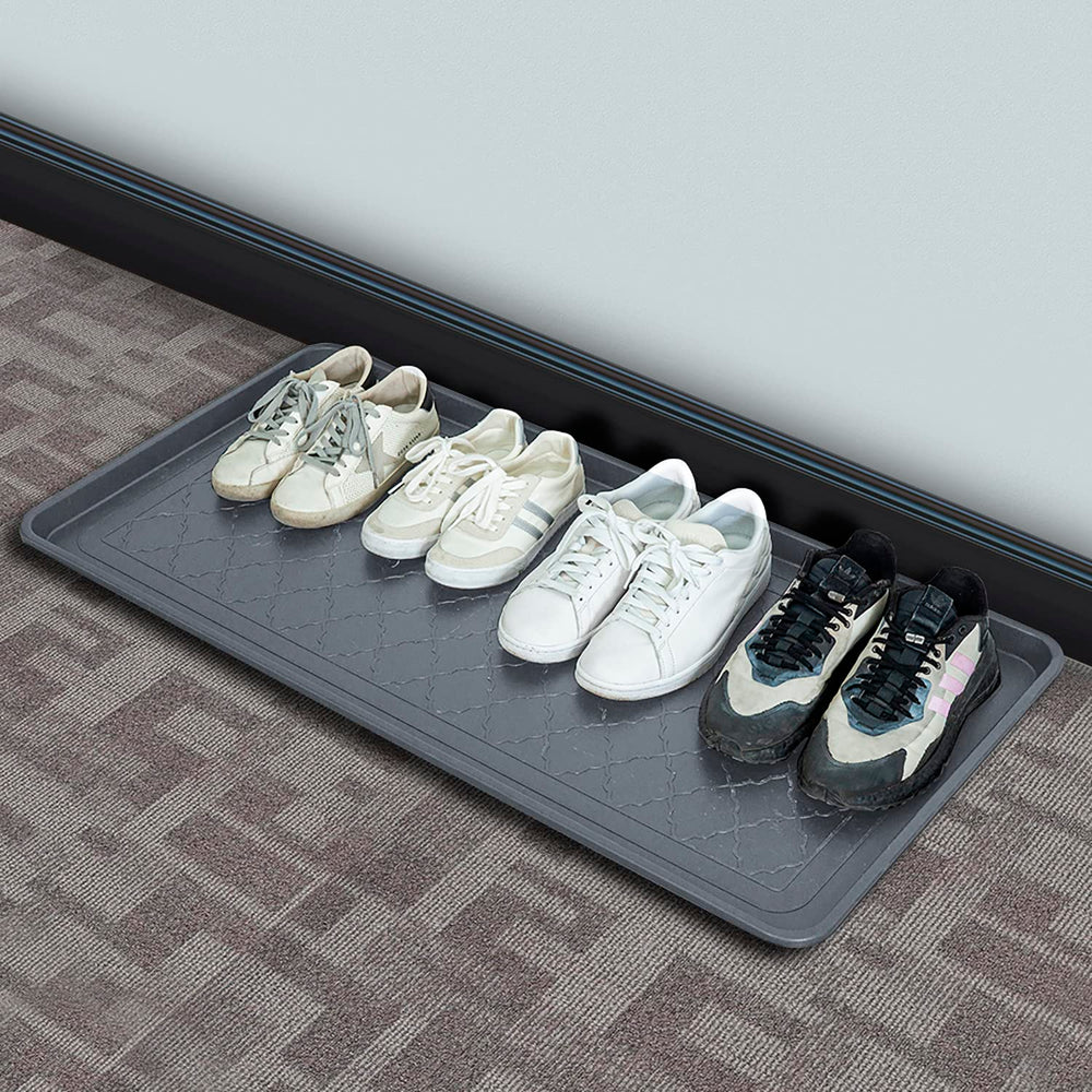 Trimate boot tray protects floors from moisture and scratches in any room.