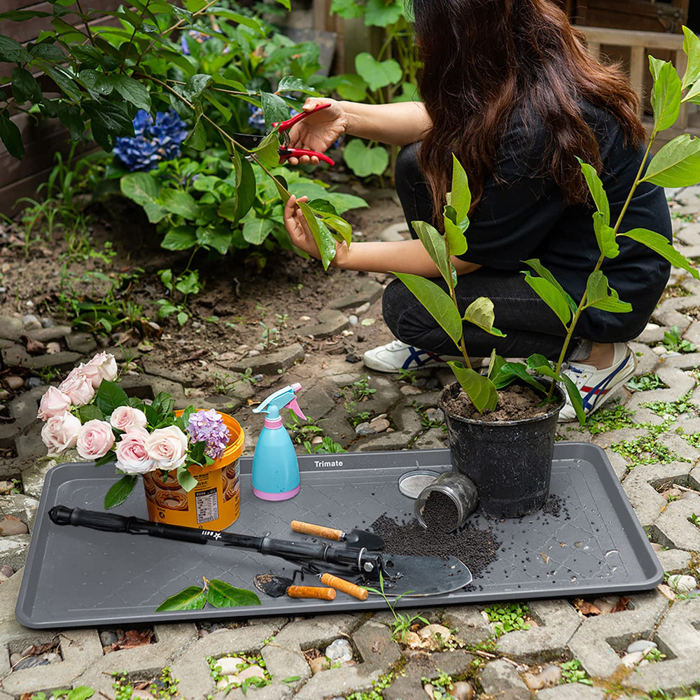 Trimate boot tray is a versatile, multi-purpose entryway accessory.