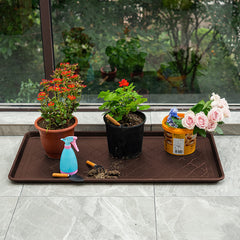 Trimate boot tray used as pet bowl mat in mudroom