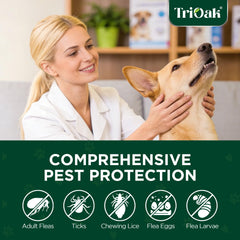 TriOak six-doses-pack supports an easy monthly preventive routine.