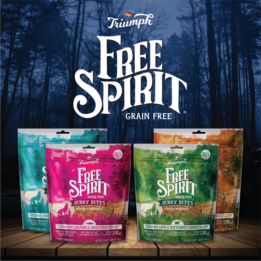 Triumph Free Spirit salmon-vegetable recipe closeup with real ingredients for healthier snacking