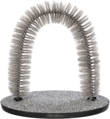 TRIXIE cat massager arch with bristle ring for gentle fur brushing