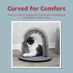TRIXIE massager arch protects furniture by offering claws a scratching surface