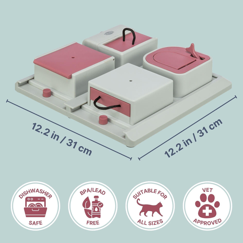 TRIXIE Poker Box mealtime challenge encourages mindful feeding and bonding.